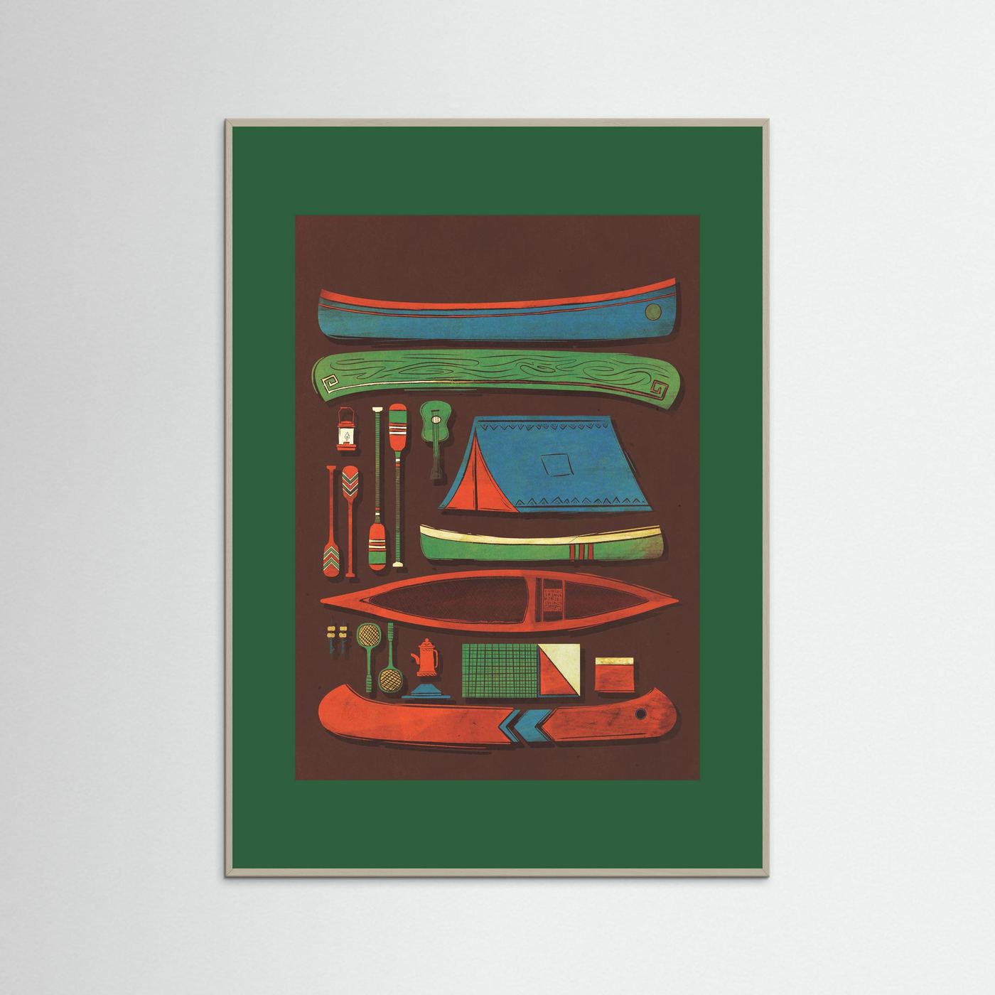 Test Printumo Camping Scene
