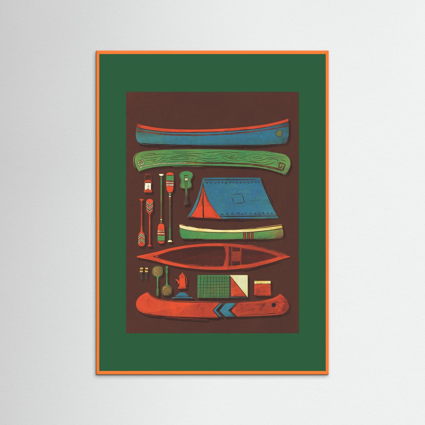 Test Printumo Camping Scene