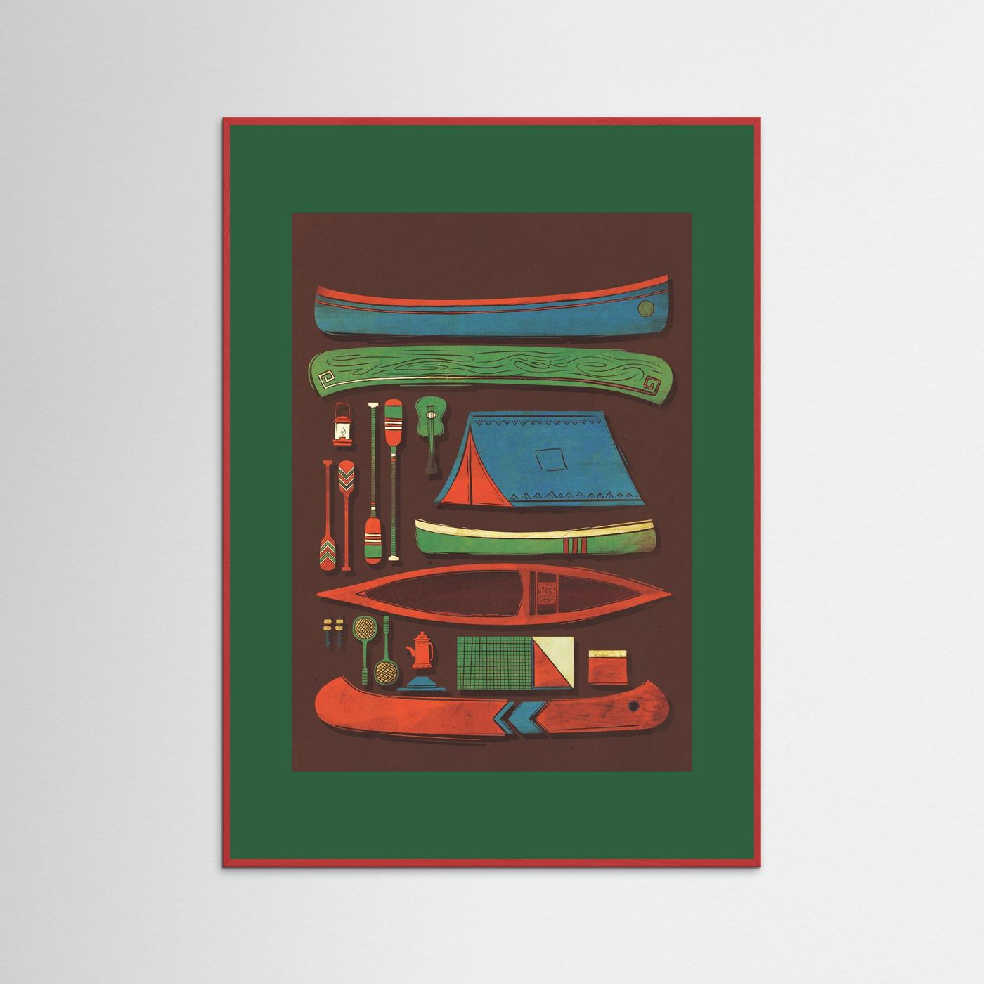 Test Printumo Camping Scene
