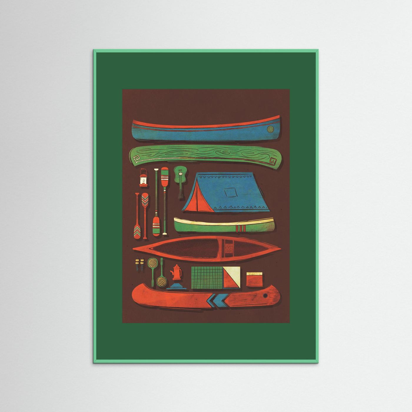 Test Printumo Camping Scene