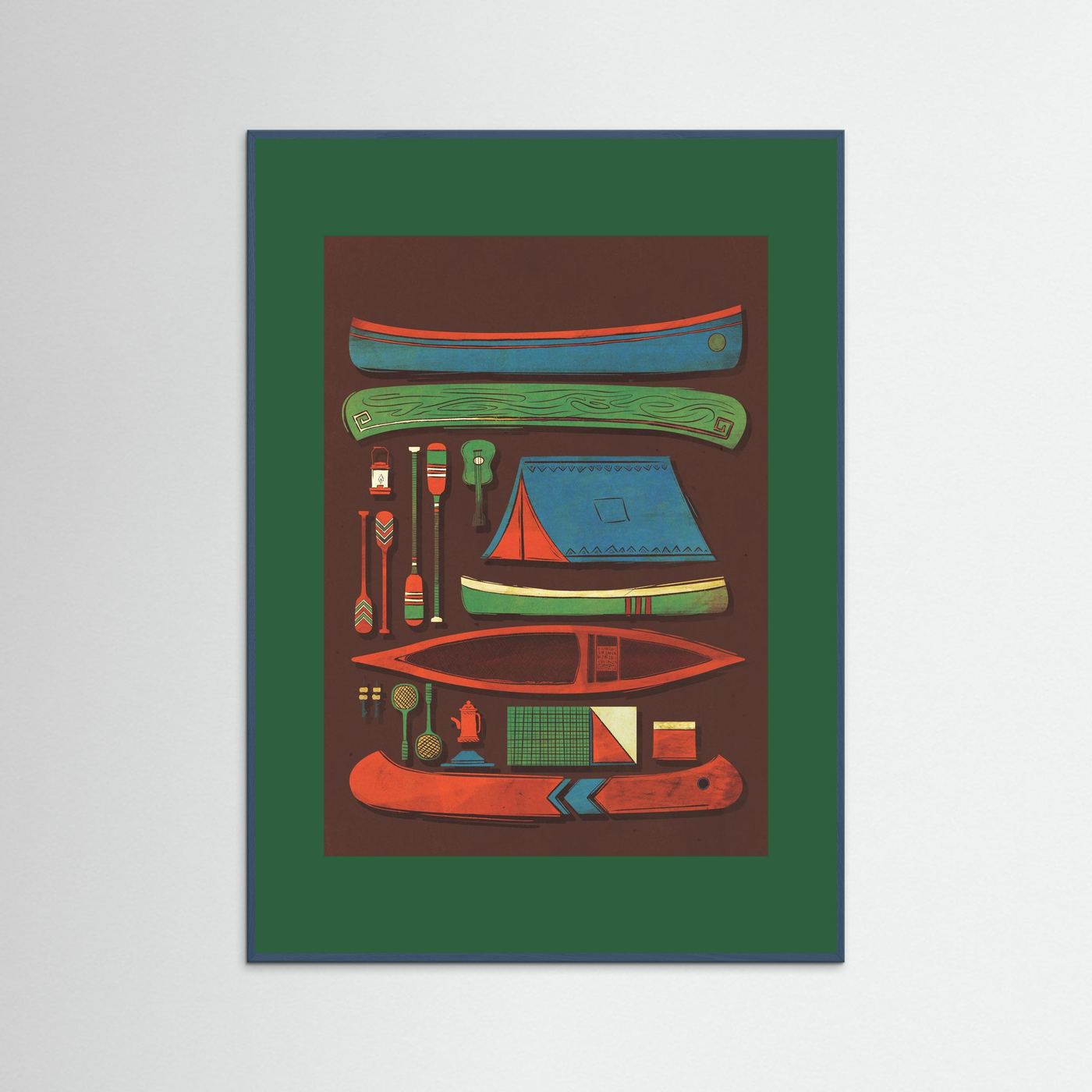 Test Printumo Camping Scene