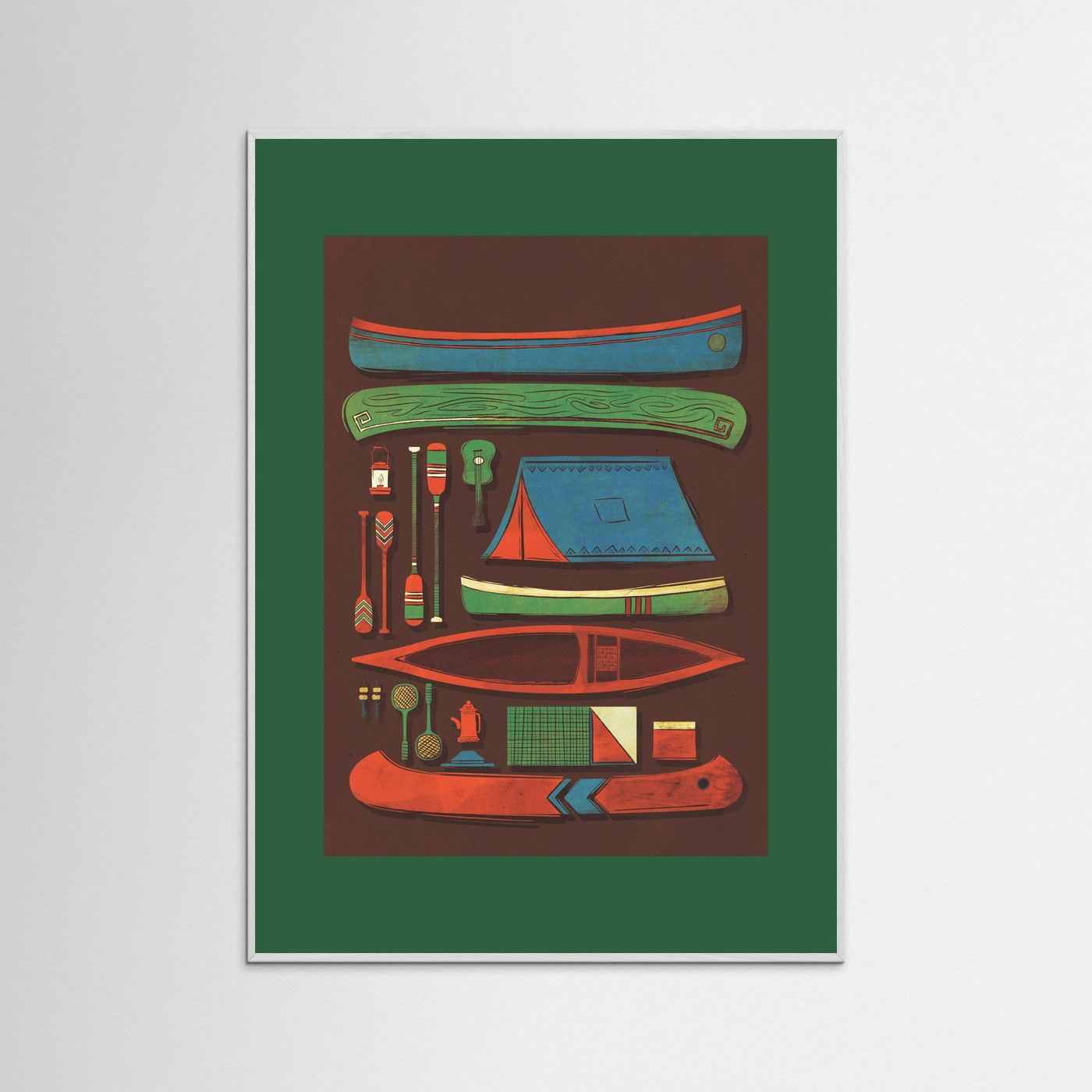 Test Printumo Camping Scene